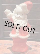 画像: EASTERN MOULDED PRODUCTS "SANTA CLAUS DOG" 1959'S SQUEEZE FIGURE