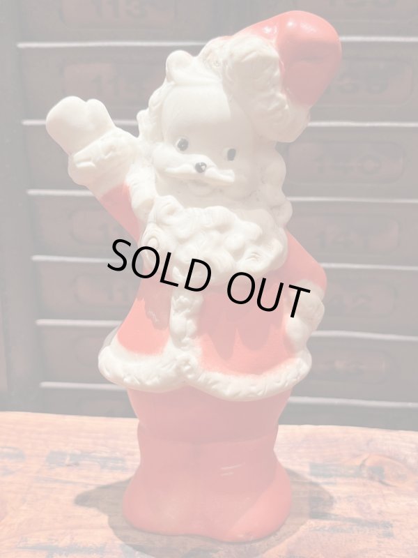 画像1: EASTERN MOULDED PRODUCTS "SANTA CLAUS DOG" 1959'S SQUEEZE FIGURE