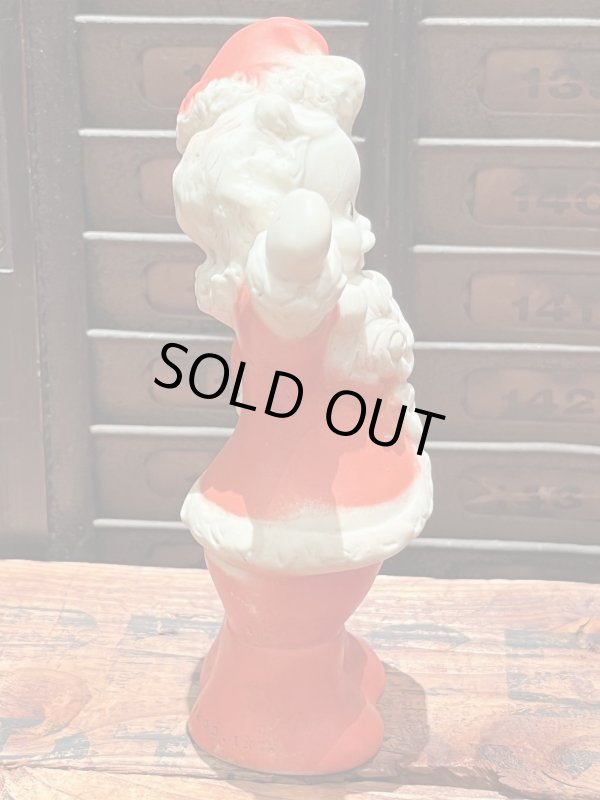 画像3: EASTERN MOULDED PRODUCTS "SANTA CLAUS DOG" 1959'S SQUEEZE FIGURE
