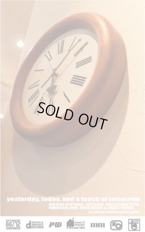 画像1: HOWARD MILLER NELSON HAND WALL CLOCK