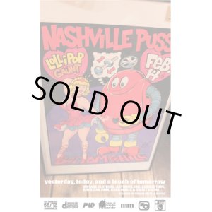 画像: "NASHVILLE PUSSY" SCREEN PRINTING ART POSTER 495/500 BY COOP