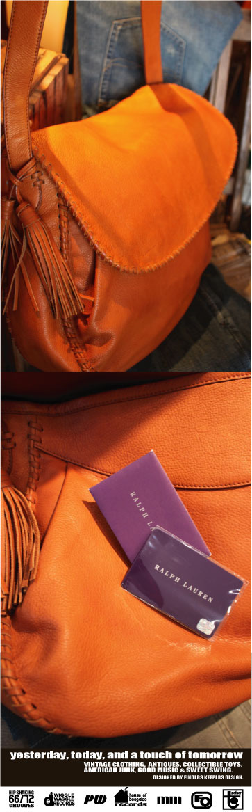画像: RALPH LAUREN "Purple Label" SHOULDER BAG