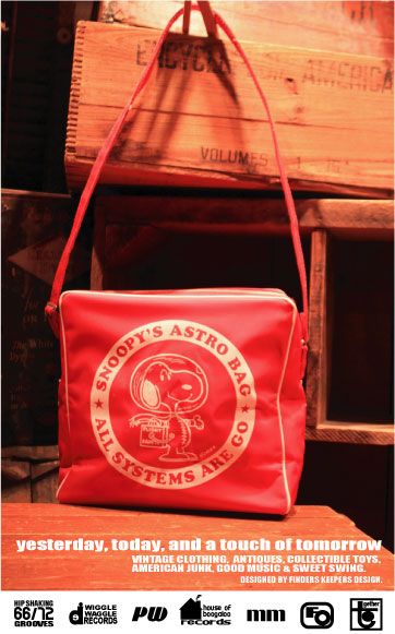 画像: SNOOPY ASTRONAUT 1969 SHOULDER BAG