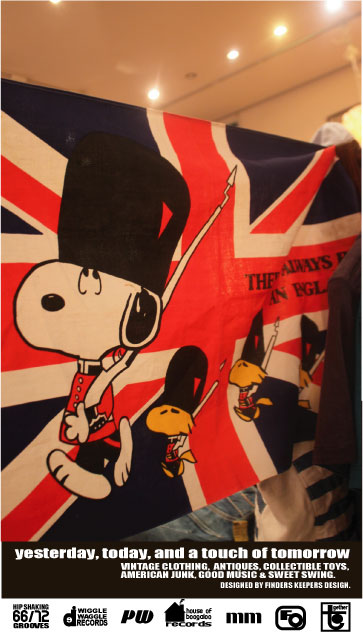 画像: SNOOPY "ALWAYS ENGLAND!!!!"  UNION FLAG