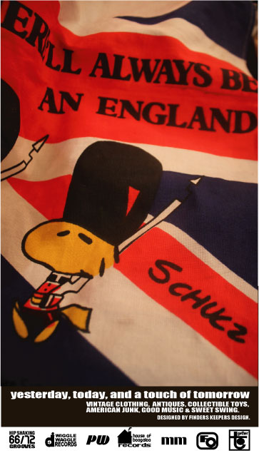 画像: SNOOPY "ALWAYS ENGLAND!!!!"  UNION FLAG