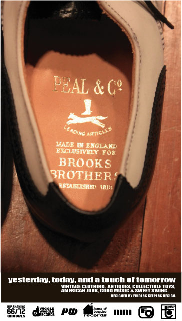画像: PEAL & CO FOR BROOKS BROTHERS MEDALLION CAPTOES