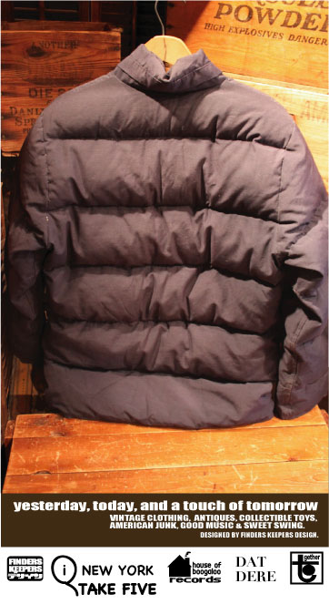 画像: WILDERNESS EXPERIENCE VINTAGE  DOWN JACKET NAVY/NAVY