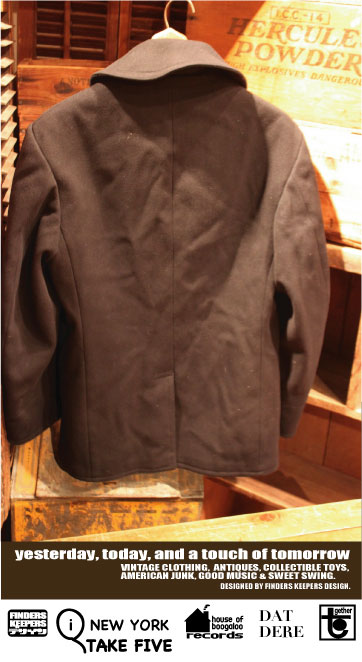 画像: U.S.NAVY 1940'S 10 BUTTONS PEA COAT