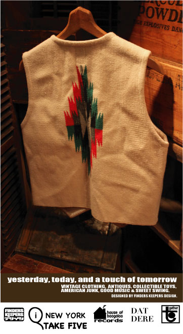 画像: ORTEGA'S  CHIMAYO "40" WHITE VEST