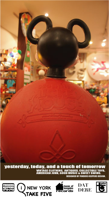 画像: MICKEY MOUSE VINTAGE HOPPITY BOUNCING BALL