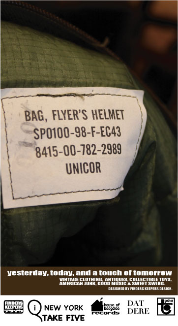 画像: USAF BAG FLYER'S HELMET 