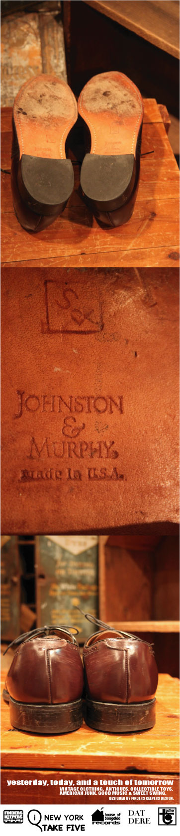 画像: JOHNSTON & MURPHY "9 /EEE" WING TIP
