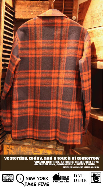画像: PENDLETON VINTAGE RED PLAID MACKINAW JACKET