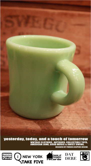 画像: FIRE KING 1940'S JADE-ITE RESTAURANT WARE EXTRA HEAVY MUG