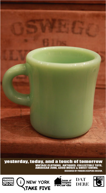 画像: FIRE KING 1940'S JADE-ITE RESTAURANT WARE EXTRA HEAVY MUG