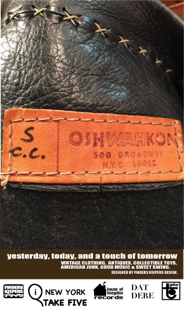 画像: OSHWAHKON VINTAGE LEATHER JACKET