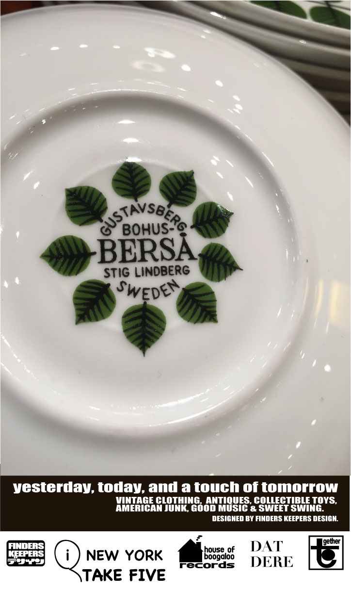 画像: Gustavsberg VINTAGE "BERSA" #1 CUP&SAUCER