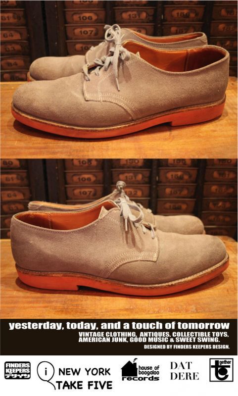 画像: WALK-OVER DERBY "8 1/2 D"  GREY SUEDE