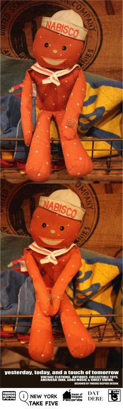 画像: NABISCO Mr. Salty VINTAGE DOLL