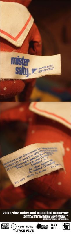 画像: NABISCO Mr. Salty VINTAGE DOLL