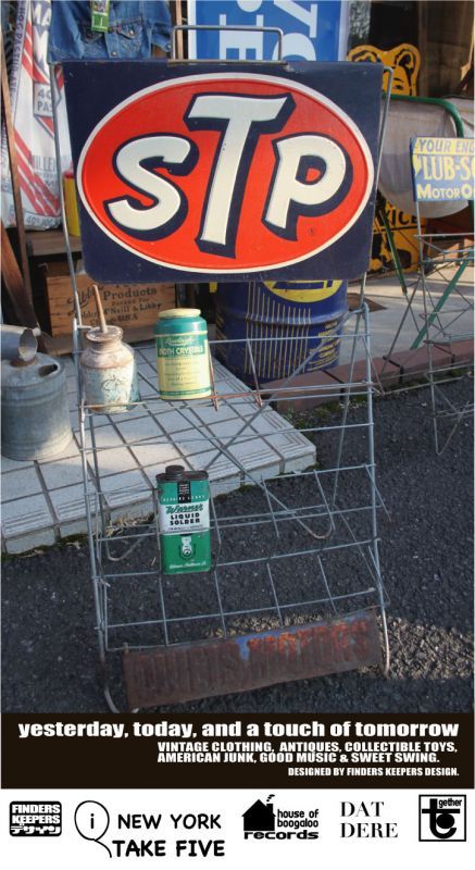 画像: STP 1960'S STORE DISPLAY SHELF