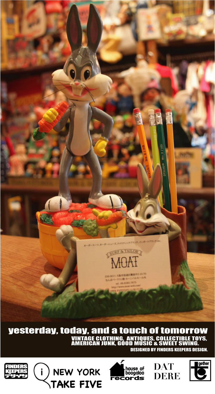 画像: Bugs Bunny 1975 DESKTOP CARD STAND & PEN HOLDER