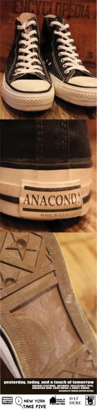 画像: CONVERSE "ANACONDA" MADE IN U.S.A.