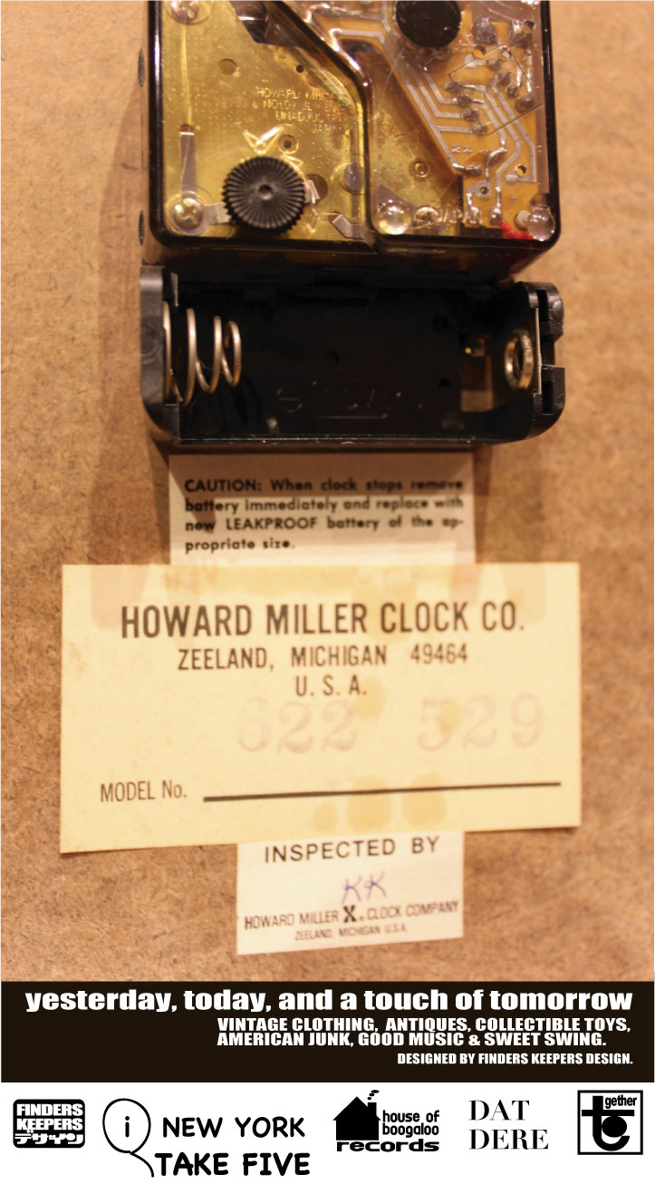 画像: HOWARD MILLER NELSON HAND WALL CLOCK
