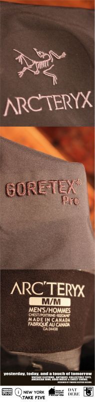 画像: ARC'TERYX USED "GORETEX PRO" HARDSHELL JACKET