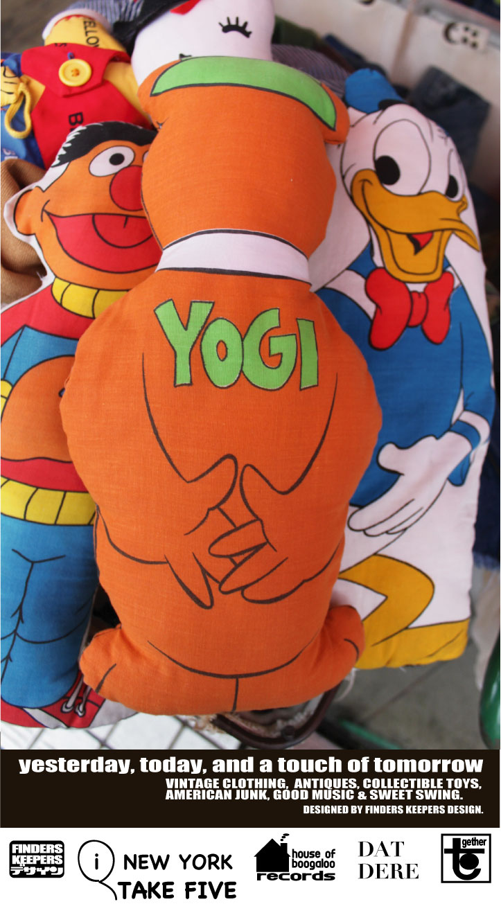 画像: YOGI BEAR 1970'S PILLOW DOLL