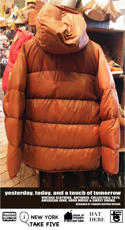 画像: NORTH FACE BROWN LABEL DOWN JACKET WITH HOOD