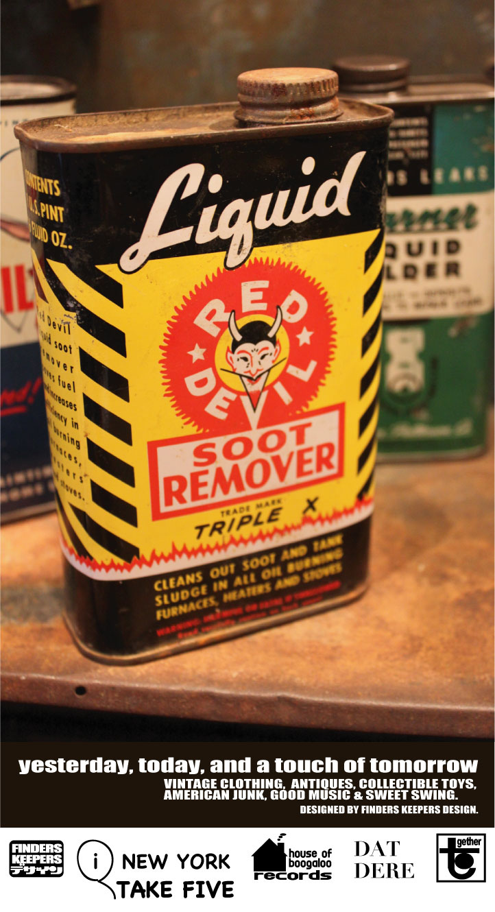 画像: RED DEVIL  VINTAGE SOOT REMOVER CAN