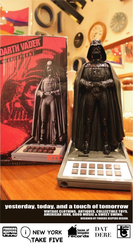 画像: STAR WARS 1983 "DARTH VADER" D.STOCK SPEAKER PHONE