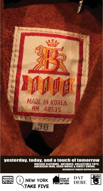 画像: BARACUTA USED 3rd TYPE   "38"  LEATHER JACKET