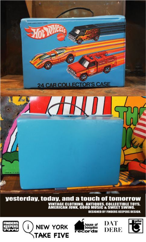 画像: HOT WHEELS 1975'S  24 CAR COLLECTOR'S CASE