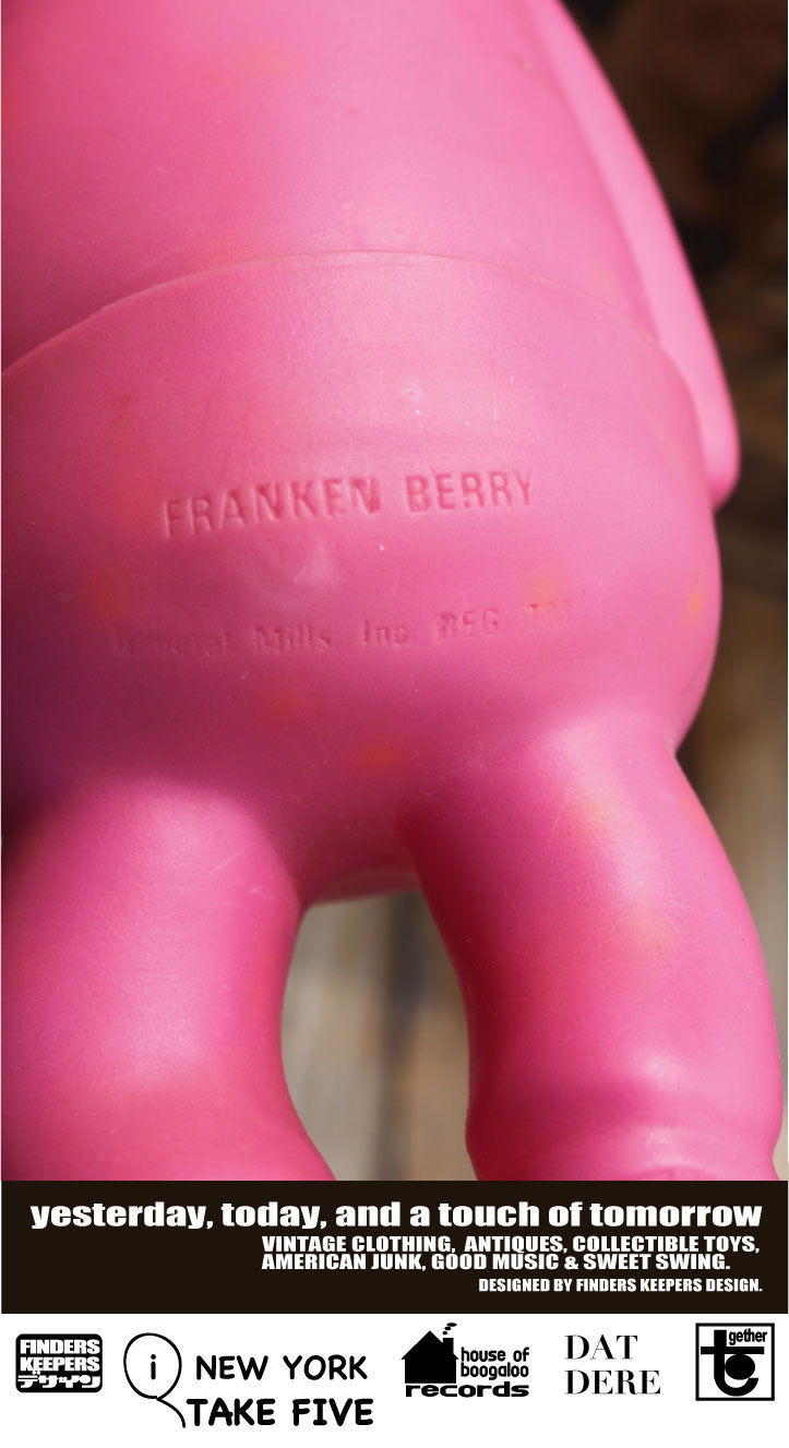 画像: GENERAL MILLS MONSTER CEREALS 1975's "FRANKEN BERRY" FIGURE