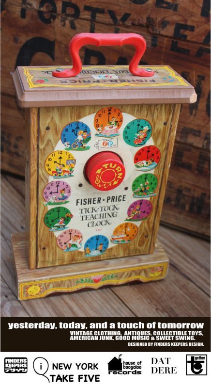 fisher price tick tock clock