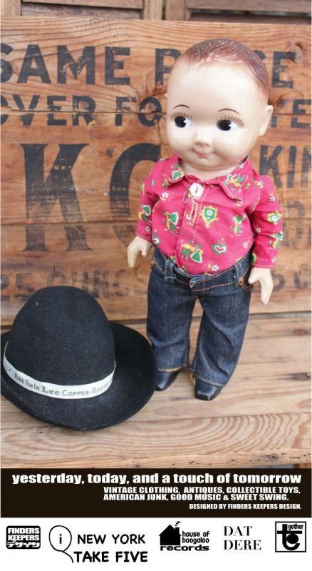 画像1: BUDDY LEE 1950'S COWBOY DOLL