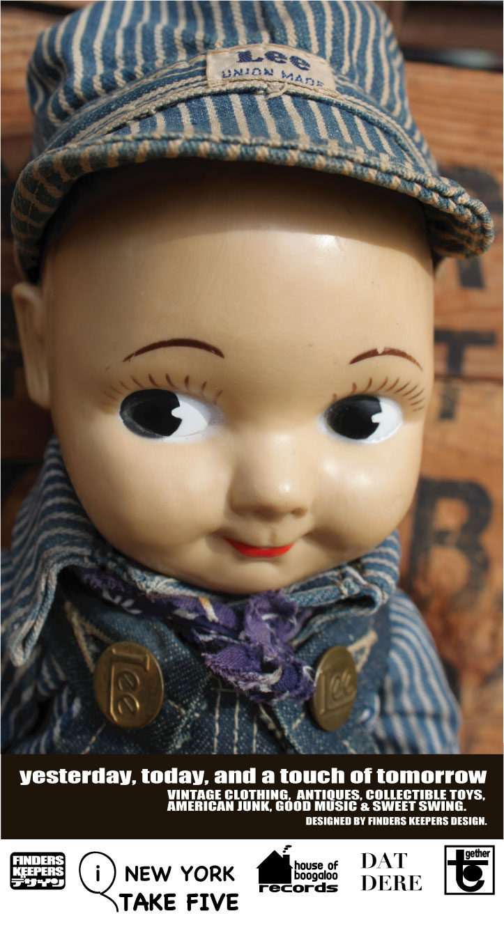 画像: BUDDY LEE 1950'S HICKORY ENGINEER DOLL