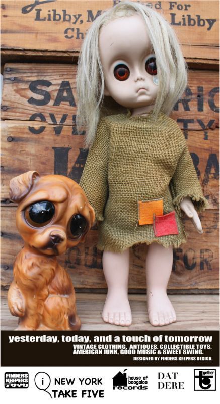 画像: BIG EYES 1970'S CERAMIC DOG 