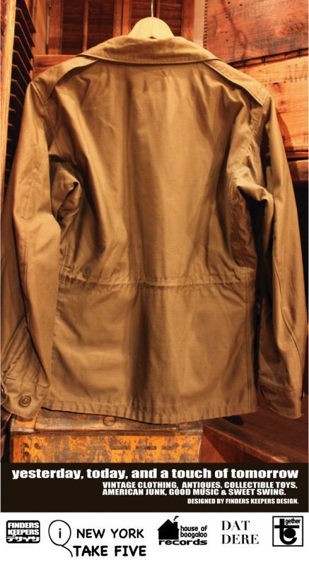 画像: U.S. ARMY 1944'S  M-1943 FIELD JACKET 