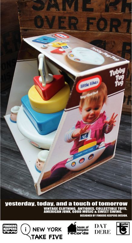 画像: LITTLE TIKES D.STOCK TUBBY TUG TUG