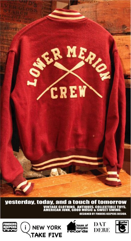 画像: MITCHELL & NESS 1950'S LOWER MERION CREW JACKET