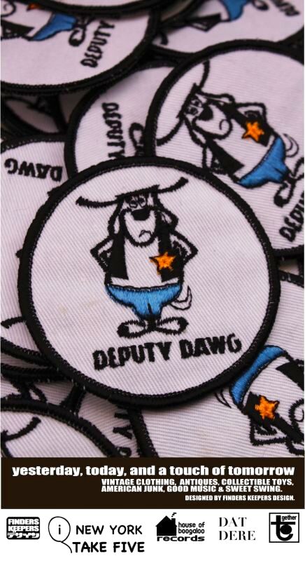 画像5: TERRY TOONS "DEPUTY DAWG" 1960'S D.STOCK PATCH