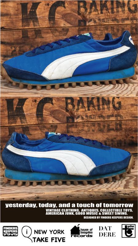 画像: PUMA TRACK RIDER "7 1/2" MADE IN YUGOSLAVIA 