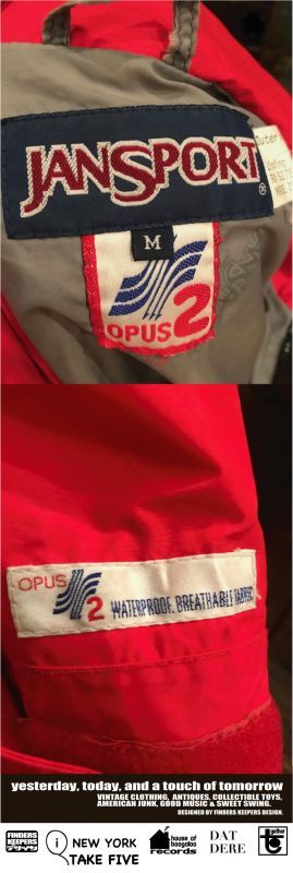 画像: JANSPORT "OPUS2"  OLD MOUNTAIN PARKA