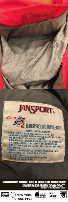 画像: JANSPORT "OPUS2"  OLD MOUNTAIN PARKA