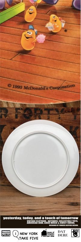 画像: McDONALD'S 1993 "FUN MIRRORS" PLATE