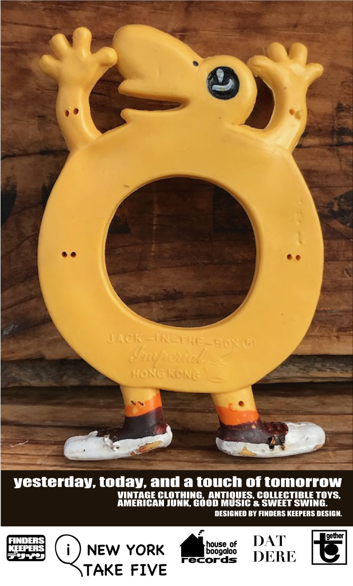 画像: JACK IN THE BOX 1970'S " ONION RING THING" BENDABLE FIGURE