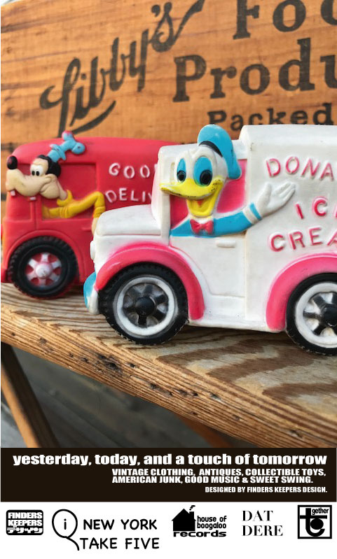 画像: GOOFY DELIVERY VAN 1960'S  SQUEEZE DOLL 